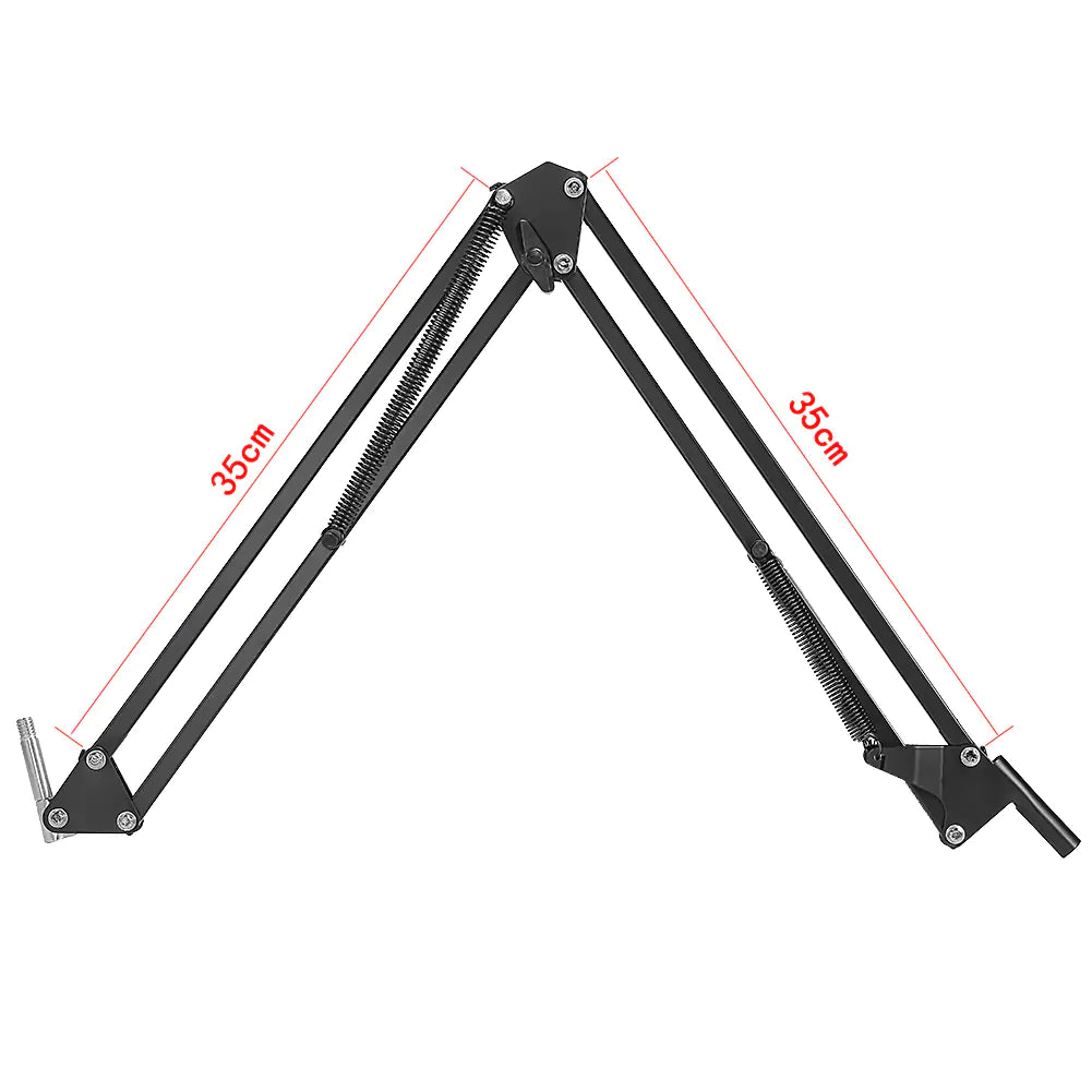 High-Quality Microphone Set with Pop Filter and Stand