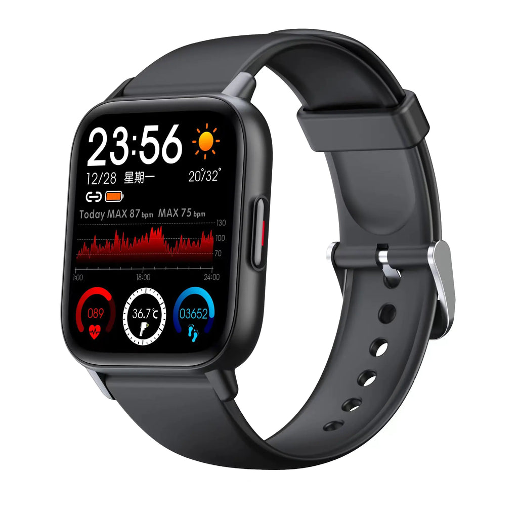 Waterproof Smart Sports Watch for Heart Rate & BP